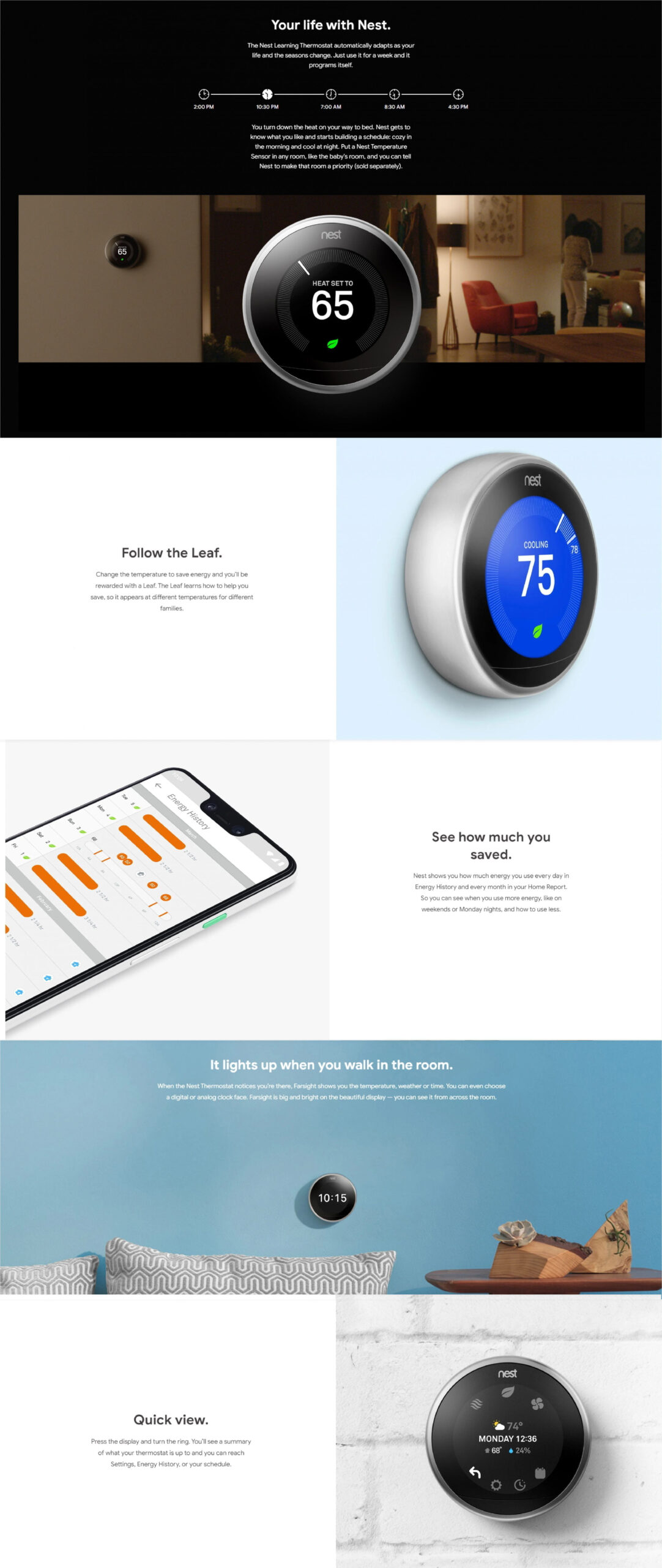 Google Nest Learning Smart Wifi Thermostat 3rd gen