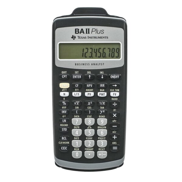 Texas Instruments Calculator BA II Plus