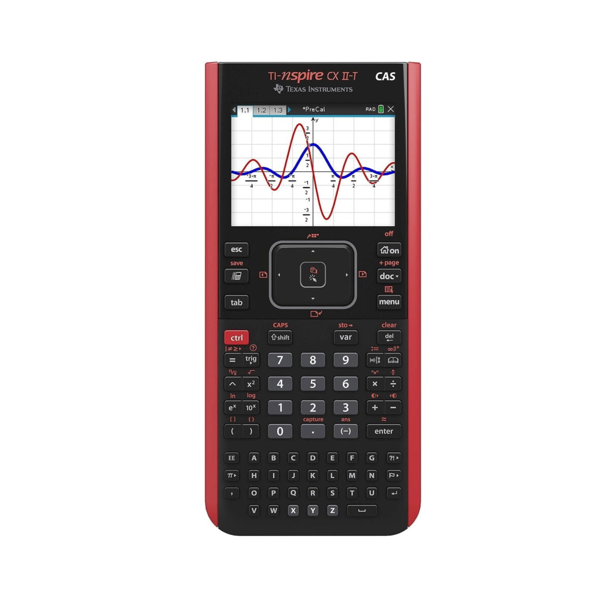 Texas Instruments New Ti-Nspire CX II-T CAS