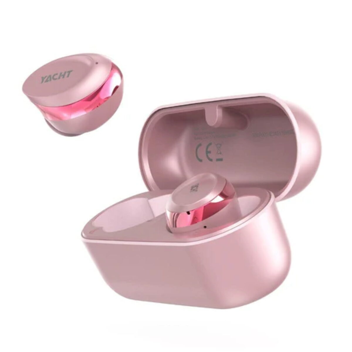 HiFuture Yacht Wireless Earbuds with Wind Noise Cancellation - Rose Gold